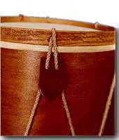 Closeup View of Tabor from Harms Historical Percussion